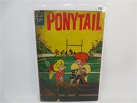 1963 No. 4 Pony Tail, cover damage, Dell comics