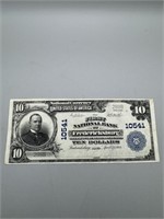 1902 Fredericksburg, Iowa $10 Note