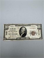 1929 Grundy Center, Iowa $10 Note