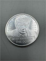 1 Oz. 999 Silver "Never Surrender The Don" Round