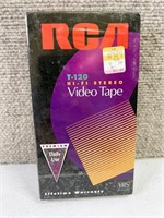 NEW - SEALED - RCA VHS Tape - T-120 - PREMIUM