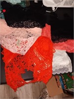 Lace women's crop tops and more medium and large.