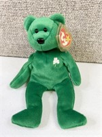 Beanie Babies Collection - ERIN - Shamrock Bear