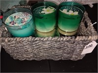6 bath and body works candles new