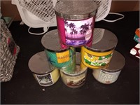 6 bath and body works candles new