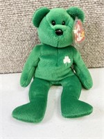 Beanie Babies Collection - ERIN - Shamrock Bear