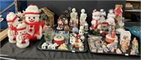 Large Lot of Christmas Decorations.