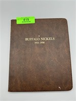 Buffalo Nickels Book Set, 1913-1938 includes Key d
