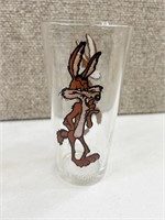 Vintage 1973 PEPSI Glass - Wile E. Coyote