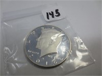 2016-S Kennedy Proof silver half dollar, uncir.