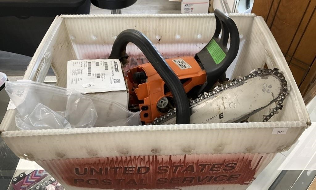 Stihl Chainsaw, Parts.