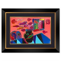 Peter Max, "The Room" Framed One-of-a-Kind Acrylic