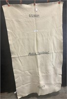 WWII Era Medical Department Wool Blanket.