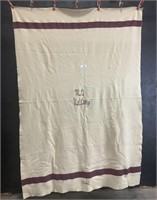 1940s U.S. Army Wool Blanket.