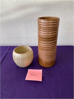 Two Frankoma vases #342