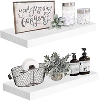 QEEIG White Floating Shelves Wall Shelf