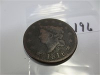 1818 Large cent, good