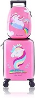 iPlay, iLearn Unicorn Kids Luggage, Girls Carry