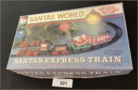 Vintage Christmas Santa’s World Express Train.