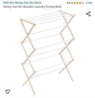 MSRP $42 Laundry Dring Rack