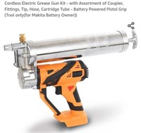 MSRP $89 Cordless Electric Grease Gun