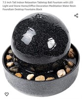MSRP $36 LED Tabletop Ball Fountain