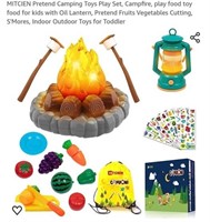 MSRP $27 Pretend Camping Toy Play Set