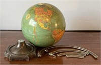 Vintage globe needs repairs