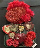 Heart Shaped Frames, Valentine Decorations.