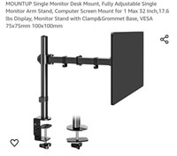 MSRP $35 Single Monitor Desk Mount