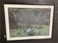 Jack Kenner Signed Car/Tree Print.