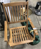 Modern Wood Patio Chair, Camping Chairs.
