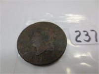 1817 Large cent, rough, enviromental damage