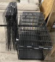 Large Metal Pet Crate & Outdoor Pet Fencing.