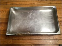 Large Stainless Steel Pans SEE DESCRIP