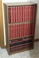 1960s BRITANNICA encyclopedias w/ shelf