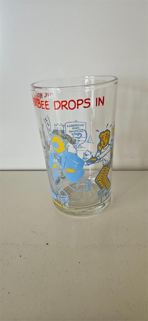 Vintage Archie Glass Mr Weatherbee Drops In