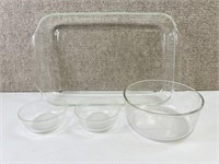 Lot of PYREX Baking Dishes and Bowls See pics