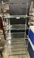 IKEA Style Stacking Glass Shelf.