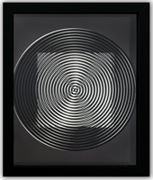 Victor Vasarely- 3D Wall Sculpture/object "Cinetiq