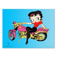Betty Boop on Motorcycle is a Limited Edition Seri