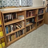 3 matching book shelves 30 x 44 x 12
