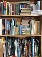 Vntg books - contents of bookshelf