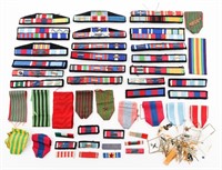 WWII - CURRENT FRENCH MEDAL RIBBONS & BARS