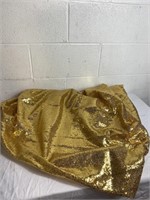 Gold Tablecloth 76 inches