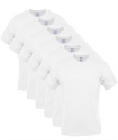 6Pcs Size X-Large Gildan Mens Crew T-Shirts