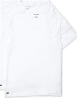 2Pcs Size Medium Lacoste Essential C-Neck T-Shirts