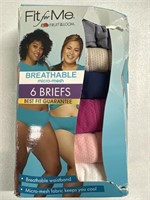 6Pcs Size 13 Fruit of the Loom Womens Briefs