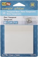 Redi-Tag-SeeNote Stickies Transparent Sticky