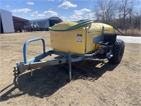 Fire Fighting Tank, Trailer & Water Pump w/ Hoses